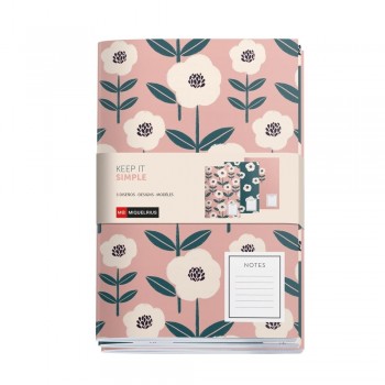 PACK 3 A5 COSIDOS KEEP IT SIMPLE MR8258 Papelería y librería > Marcas > Miquelrius