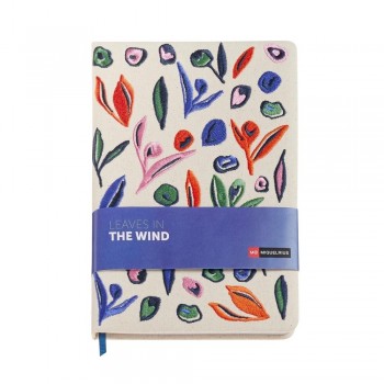 CUAD. A5 BORDADO PUNTEADO LEAVES WIND MR8253 Papelería y librería > Marcas > Miquelrius