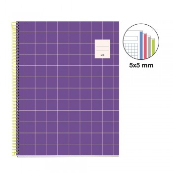 Block MiquelRius A4 100 hojas 5x5 70 gramos Rider Violeta MR4358