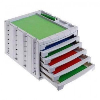 Módulo de 6 cajones A. 2000 Archivotec