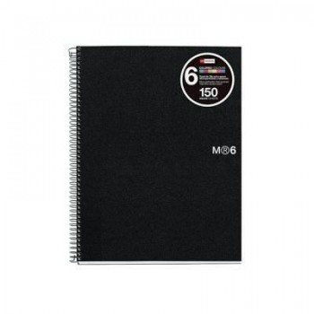 Cuaderno microperforado Miquel Rius Note Book-6 150h cuadrícula 5x5 A5 azul
