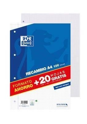 Recambio Oxford 100h+20 gratis