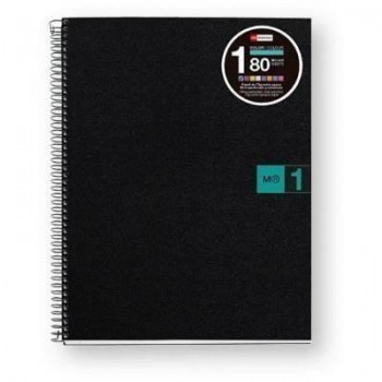 Cuadernos microperforados Note Book 1M polipropileno Miquelrius